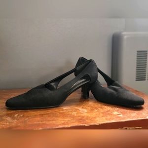 Prevata Italian leather black shoes